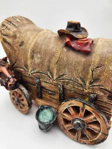 Vintage 1940s Covered Wagon. Very Nice Piece. - Foto 1 di 19