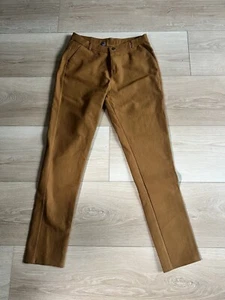 Mango Skinny Jeans Women Size 5 Denim Jean Pants Rustic Gold Stretch - Picture 1 of 8
