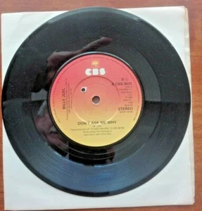 Billy Joel- Don't Ask Me Why/ C'Etait Toi (you Were The One) UK Import 7" - Picture 1 of 2
