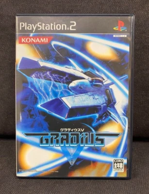 GRADIUS V 5 PS2 Sony Playstation 2 Japanese Version Used Tested KONAMI - Image 1 of 3