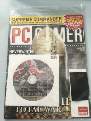 PC Gamer Mag Magazine Dec 2006 #155 Neverwinter Nights 2 & Medeival 2 Demo New! - Image 1 of 4