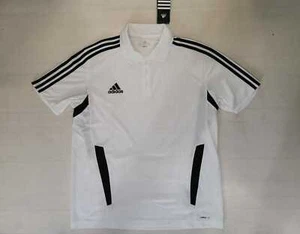 3510/36ADIDAS Polo Shooting 11 Knit Shirt Climate Lite Sport Free Time - Picture 1 of 2