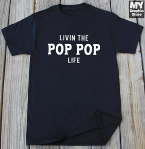 Pop Pop T-shirt Gifts For Grandpa Christmas Birthday Fathers Day Shirt Pop Shirt - Picture 1 of 12
