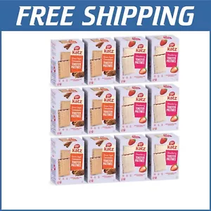 Gluten-Free Strawberry & Cinnamon Toaster Pastries, 8 oz Pack of 12 Snacks - Picture 1 of 8