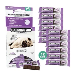 ProgilityMAX Calming Aid Chews for Dogs, Maximum Strength Calming Support. - Picture 1 of 7