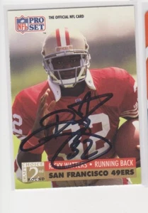 RICKY WATTERS SAN FRANCISCO 49ERS NOTRE DAME AUTOGRAPHED CARD - Picture 1 of 1