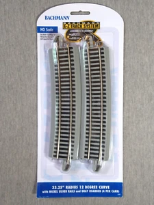 Bachmann E-Z Track HO Scale 33.25" Radius 12 Degree Curve Track (4) 44509 ~ TS - Picture 1 of 1