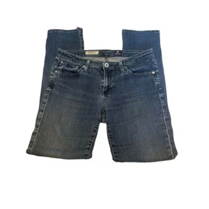 AG Adriano Goldschmied Women Jeans The Stevie Ankle Slim Straight Size 28R - Picture 1 of 8