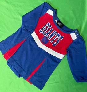 NFL New York Giants Cheerleader Dress Newborn 0-3 months NWT! - Picture 1 of 4