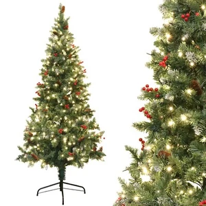 ANSIO Christmas Tree Xmas Tree Pre Lit 400 LED 7ft/2.1M Christmas Tree - USED - Picture 1 of 8