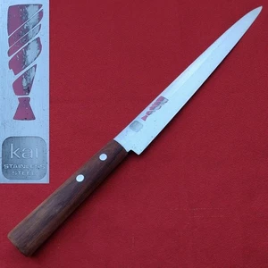 Cuchillo de cocina japonés de 9,3 pulgadas cuchillo Sashimi kai ACERO INOXIDABLE - Imagen 1 de 10