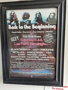 Black Sabbath Back to the Beginning Sammlerdruck / offizielles Konfetti. - Bild 1 von 3