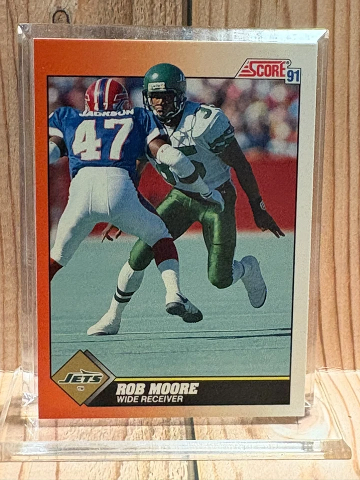 Rob Moore 1991 Score #403 New York Jets - Image 1 of 1