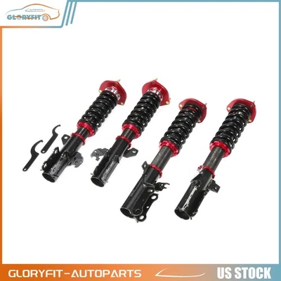 Front+Rear For 2006-2011 Toyota Avalon Coilovers W/ Springs Adj. Height 4 Pcs - Image 1 of 4