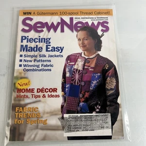 Sew News Magazine - March 2002 - EUC - Bild 1 von 5