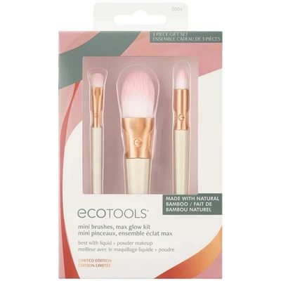 Set mit Schminkbürsten Ecotools Ready Glow Limitierte Auflage 3 Stücke - Bild 1 von 2