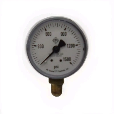 McDaniel Controls T8L 1/8  2" Pressure Gauge 0-1500psi 1/8" NPT Bottom Connect - Image 1 of 4