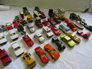 jouet ancien lot de 42 voitures miniatures echelle 87 eme majorette norev divers - Picture 1 of 12