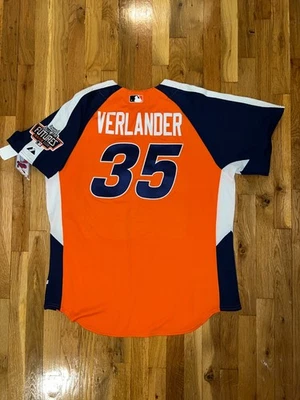 JUSTIN VERLANDER 2005 MLB All Star Futures USA Detroit Tigers Majestic Jersey L - Image 1 of 4