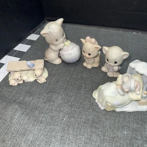 Lot Of precious moments Cat And Mouse figurines - Picture 1 of 3