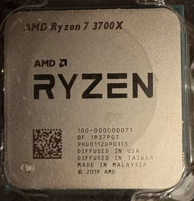 Procesador CPU AMD Ryzen 7 3700X 3,6 GHz ocho núcleos Am4 Foto 1 de 2