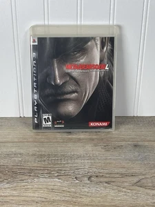 Metal Gear Solid 4: Guns of the Patriots (PlayStation 3 PS3) Black Label CIB - Foto 1 di 3