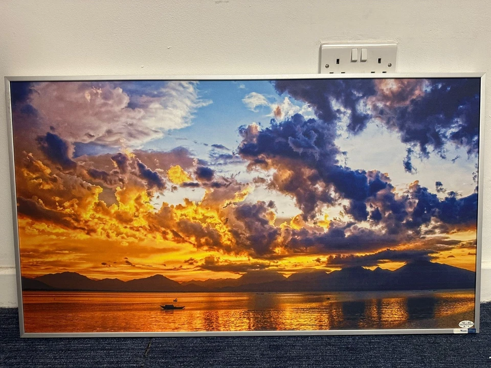 450W Infrared Heating Panel  - 900x500mm - CLEARANCE - NO THERMOSTAT -silver - Image 1 of 1