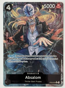 Absalom (Alternative Art) OP06-081 Wings of the Captain - English Alt NM Foil - Picture 1 of 2