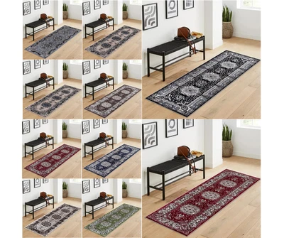 Traditional Rugs Long Hallway Runner Rug Beside Bedroom Carpet Lounge Floor Mat - Image 1 of 4