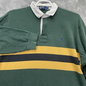 Polo Ralph Lauren Shirt Men XL Rugby stripe college school preppy stripe - Picture 1 of 12