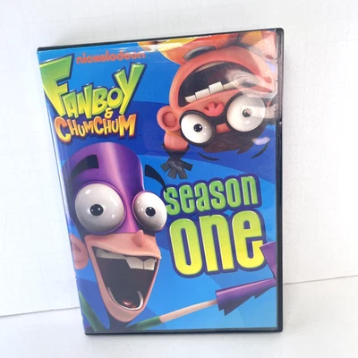 Fanboy & Chum Chum Season One DVD Nickelodeon Rare 5 Disc Set  Season Chumchum - Image 1 of 4