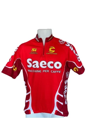 Cannondale Saeco 骑行 Velo 球衣 — 第 1/4 张图片