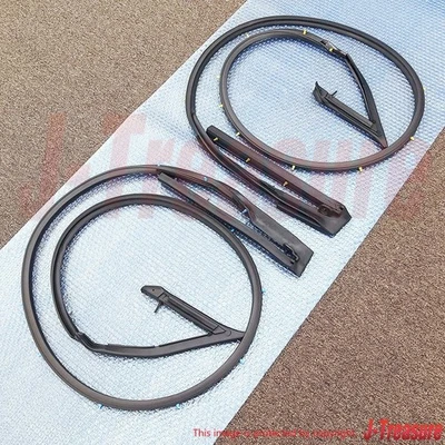 Juego de 2 plazas RH y LH para puerta delantera genuina Nissan 300ZX Z32 90-96 FABRICANTE DE EQUIPOS ORIGINALES Foto 1 de 4