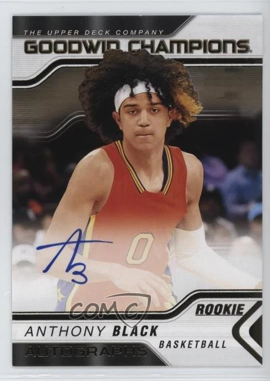 2023 Upper Deck Goodwin Champions Auto Anthony Black #A-AB Rookie Auto RC - Image 1 of 2