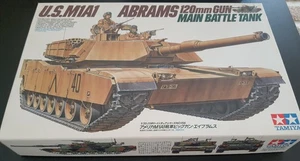 Tamiya MM 156 US M1A1 Abrams 120mm Gun Main Battle Tank 1:35 - Bild 1 von 15