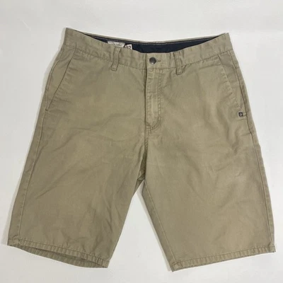 VOLCOM Shorts Men's 32 Tan Khaki Chino Corpo Class Vmonty Solid A09412S0 - Image 1 of 4