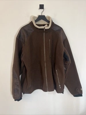Chaqueta Kuhl Alpenwurx Para Hombres XXL Vellón Cremallera Completa Sherpa Borde Agujeros para Pulgares 108845 Foto 1 de 4
