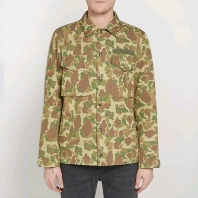 RAG & BONE FLIGHT SHIRT JACKET CAMO M282204MA MEN SIZE S   - Image 1 of 4