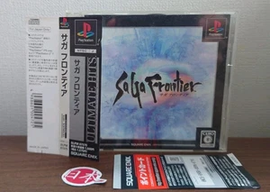 Saga Frontier PS1 Greatest Hits Playstation 1 PS1 + MANUAL FREE SHIPPING - Picture 1 of 5