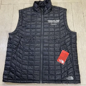The North Face ThermoBall Eco Vest Mens XL Black Quilted Family Dollar Tree - Picture 1 of 8
