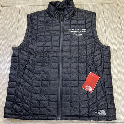 The North Face ThermoBall Eco Vest Mens XL Black Quilted Family Dollar Tree - Image 1 of 4