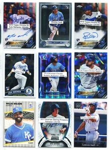 Royals, Bobby Witt Jr., Eric Hosmer, Brett, Myers Auto Rookie 189 Card Lot A - Picture 1 of 21