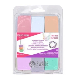 Premo Pastel Multi-Pack (170g) - 2wards Polymer Clay & Crafts - Picture 1 of 1