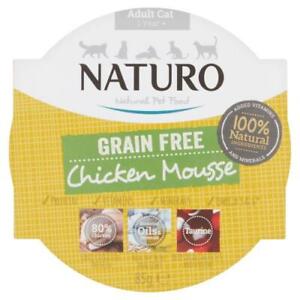 Naturo Grain Free Cat Chicken Mousse Foil 85g For Adult Cats