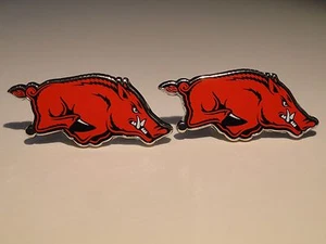 University of Arkansas Manschettenknöpfe College NCAA Rasiermesser - maßgeschneidertes College U of A - Bild 1 von 5