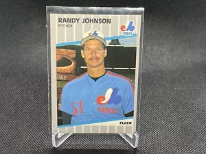 1989 Fleer #381 Randy Johnson Rookie - Picture 1 of 2
