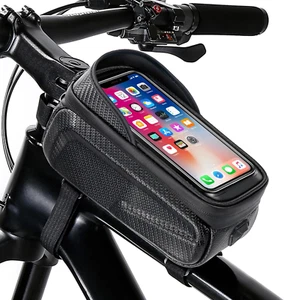 Bicycle Bag,Bicycle Accessories,New Cell Phone Front Rack Bag Holder,Sturdy Desi - Picture 1 of 11