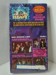 Hard N Heavy Vol 8 VHS SEALED NEW Ozzy Poison Overkill Heavy Metal  - Picture 1 of 5