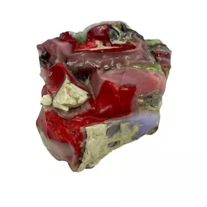 Monthomic Andara Cristal MULTICOLOR 357g Piedra Reiki Rojo Verde Blanco Púrpura - Imagen 1 de 24