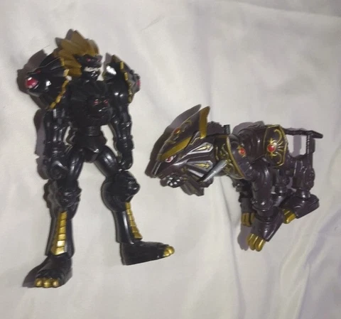 Digimon Figures (2002) - Loweemon and Kaiserleomon Action Figures  Rare Lot Cover